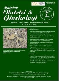 Majalah Obstetri & Ginekologi Vol 29 No. 1 April 2021